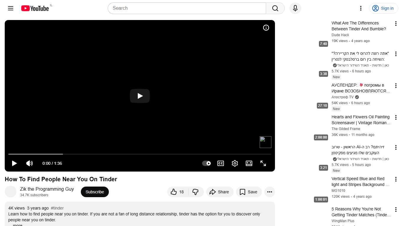 How To Find People Near You On Tinder - YouTube